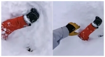 Kashmir-snow-avalanche-hand-rescue-miracle