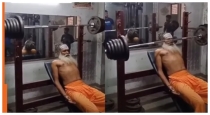 Babaji-bench-press-viral-video