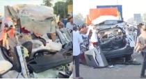 Kerala-thrissur-car-lorry-accident