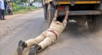 Maharashtra-police-officer-dragged-by-sand-lorry