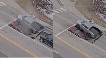 Cars-swallowed-by-road-sudden-land-collapse