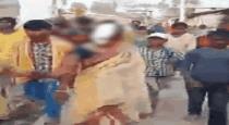 Bihar Darbhanga district Husband Tortured Wife Affair Doubt Video Goes Viral Husband Arrest 