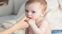 Feeding Baby Biscuit Is Very Dangerous 