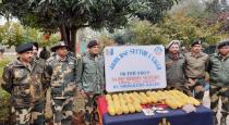 Indian Army BSF Encounter 3 Drug Smugglers in Jammu Kashmir Samba Region 