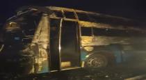 bus fire accident in karnataka