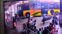 Andhra Pradesh Bus Accident CCTV Visual Here 