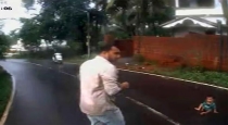 Baby Crawls Onto Rain-Soaked Road; Bus Driver and Conductor Rescue Child Just in Time