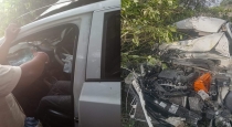 Ariyalur Sendurai Car Pvt School Bus Accident 1 Died Spot 