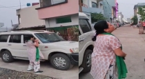 Madhya Pradesh Women Broken Car Glass While She Added Rangoli Disturbed 