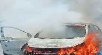 car fired in chennai