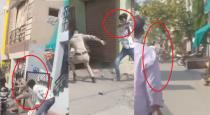 Madhya Pradesh Indore Man Beat Hardly Police Constable Video Goes Viral 