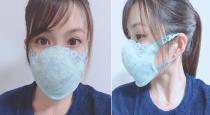 woman-uses-a-bra-to-make-a-face-mask-because-of-corono