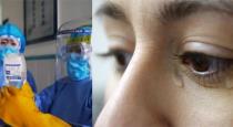 Corono patients tears can not spread corono virus