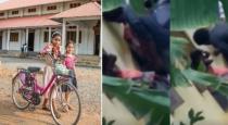 father attacked his daughter for cycle