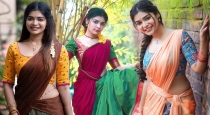 Dharsha gupta latest glamour and gorgeous photoshoot in saree