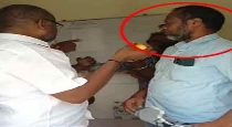 Tirupattur Vaniyambadi Near Nimmiyampattu Village Administration office Fight between DMK and NTK 