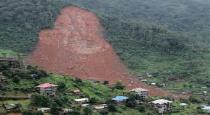 20 people died in landslide 
