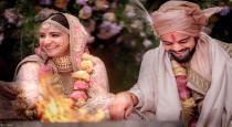 Kholi anushka first wedding anniversary 