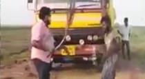Tamilnadu Lorry Driver Attacked by Lorry Owner Driver Liquor Sleeps With Load Delivery Time Ended 