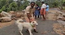 dog save their family in earth quake