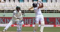 Rohit sharma 3rd century in south africa trst series