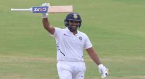 Rohit sharma registered his first double century