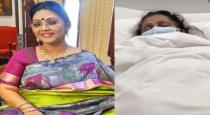fathima babu got surgery for kidney stone