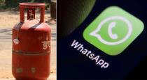 Gas refilling using whats app number
