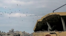 Israel Gaza War Relief Materials Parachute Failure 5 Gaza Citizens Died 