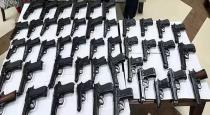 45 guns smuggled from Vietnam; Confiscation at Delhi Airport..!