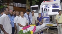 Minister CV Ganesan Pay Tribute to North indian Youth Dies by Hungry 