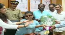 first time visually impaired women got IAS