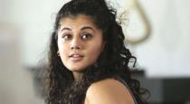 Tapsee told hair bad experience in cinema