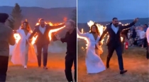 Burning-wedding-entry-viral-video