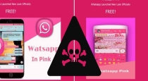 Pink WhatsApp Warning 
