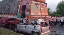 Karnataka Koppal Lorry Car Accident 6 Ded