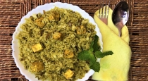 How to Prepare Paneer Pudina Pulao Recipe Tamil 