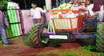 Pride mass entry in tractor video viral