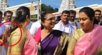 Actress Rathika Tirpathi Temple visit 