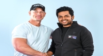 Actor karthi meet WWE players 