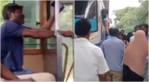 Vellore Ambur Bus Travel Drunken Man Argument 