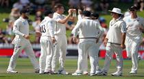 India all out for 165 runs in 1st innings