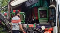 Indonesia Jakarta Bus Accident 13 Died on Spot 