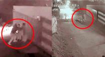 Madhya Pradesh Indore Mother Killed IN front of Daughter CCTV Footage Incident 