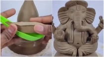 How to make Simple Ganesh Statue 