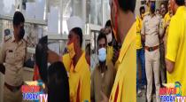 Karnataka KRS Party Supporters Awareness about Bribery at Attibele RTO Office 