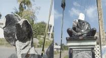 Periyar statue damaged 