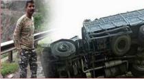 Tamilnadu Army Man Died Kashmir Road Accident 