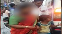Mayiladuthurai Sembanarkoil Woman Murder Attempt by Husband Police Arrest 