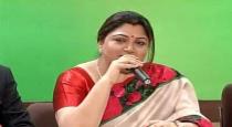 kushboo angry on school issue